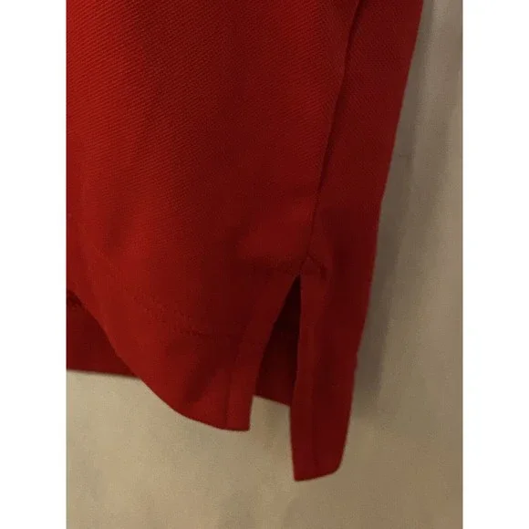 FootJoy FJ Red Golf Polo Shirt XL Men Short Sleeves BelAir Country Club Insignia - Picture 6 of 12